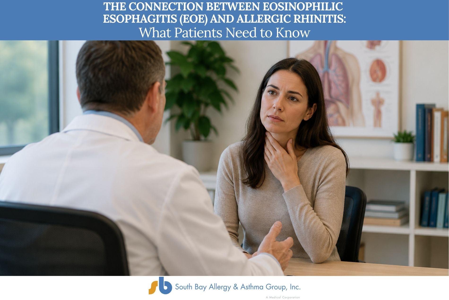 The Connection Between Eosinophilic Esophagitis (EoE) and Allergic Rhinitis: What Patients Need to Know